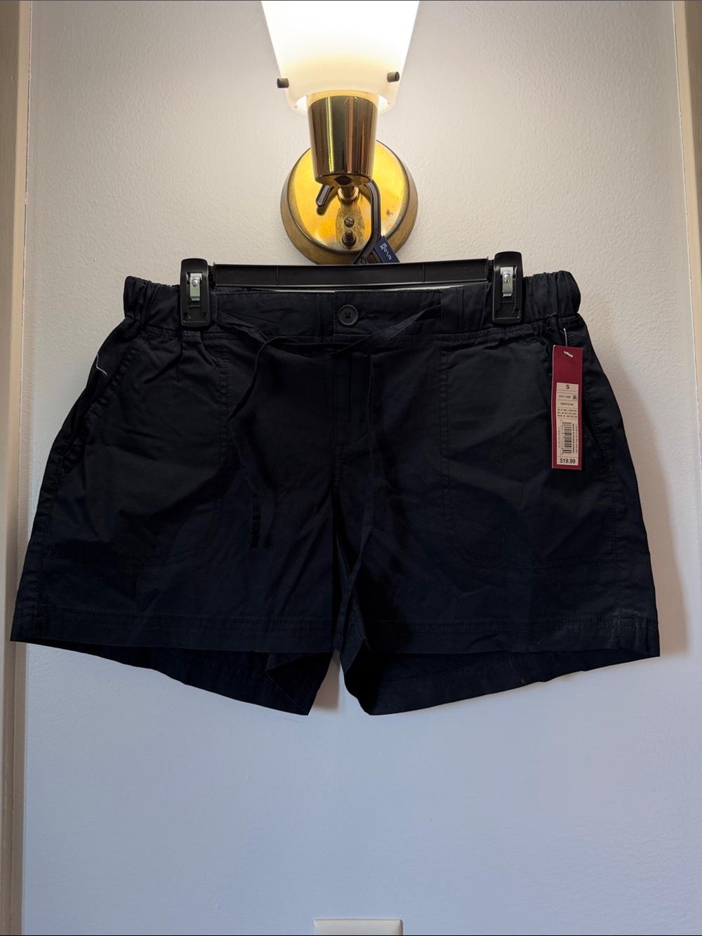 Merona Black Athletic Drawstring Shorts